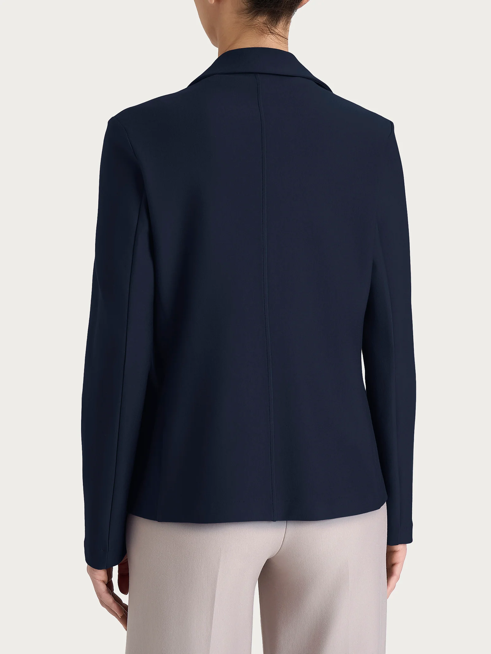 Blazer doppio petto in Compact - Persia - Image 2