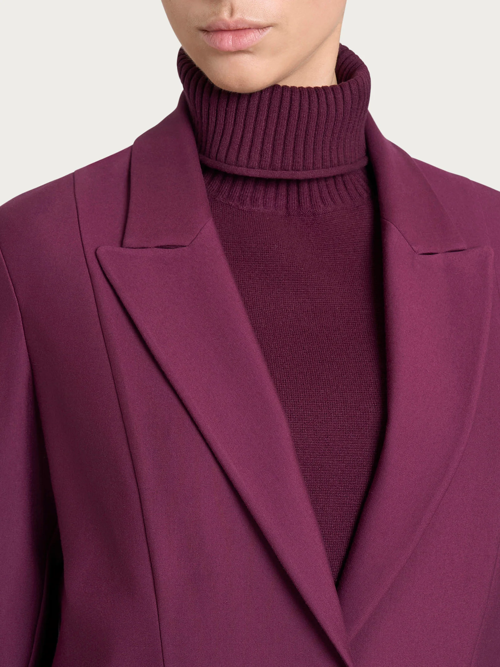 Blazer over con rever a lancia in Compact - Fig - Image 4