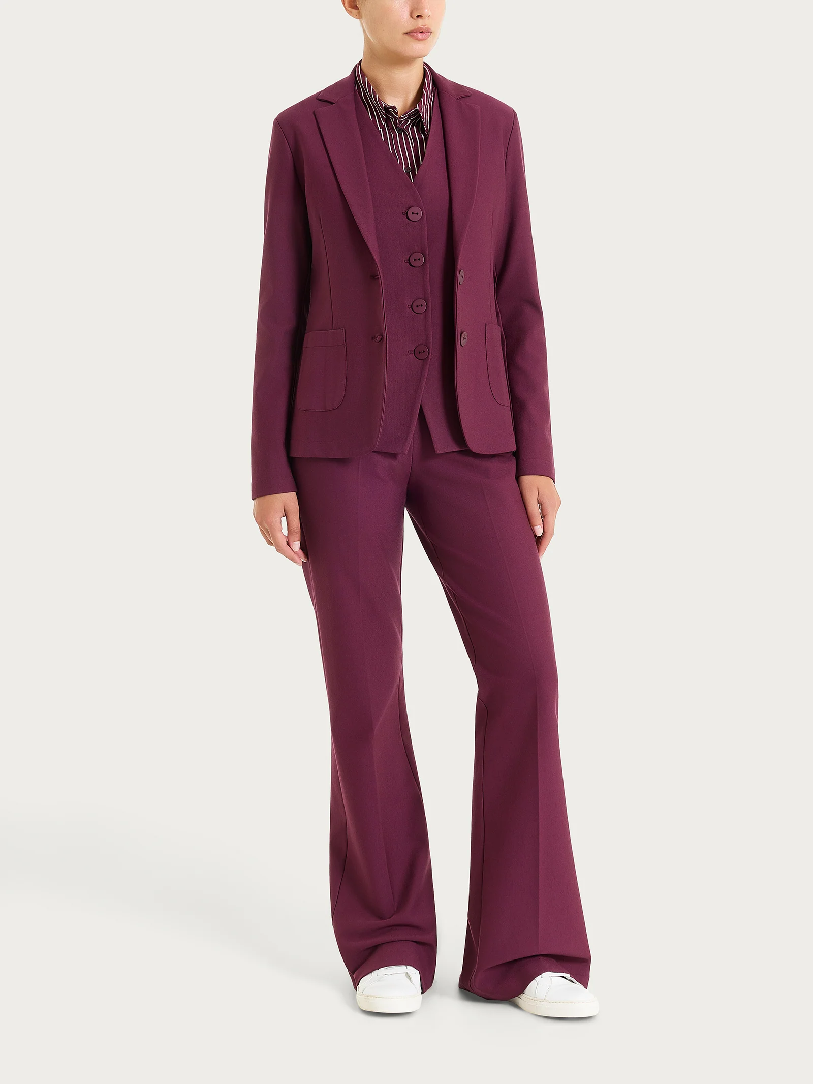 Blazer over con rever a lancia in Compact - Fig - Image 6