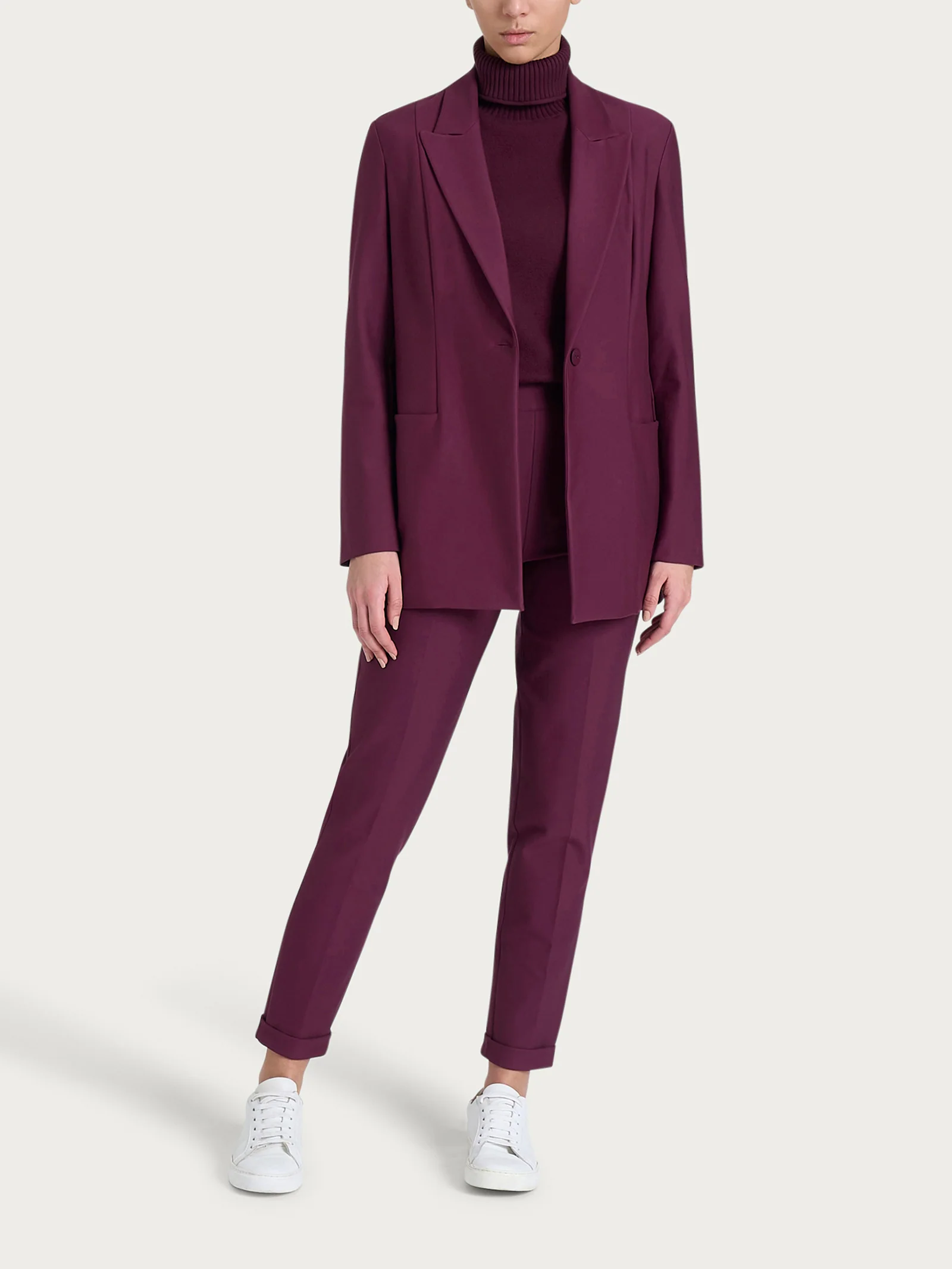 Blazer over con rever a lancia in Compact - Fig - Image 7
