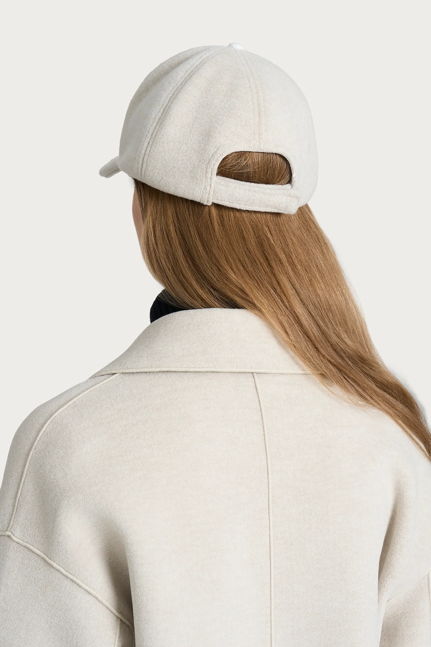 Cappello da baseball in Vegan Wool - CHAMPIGNON MEL. - Image 2