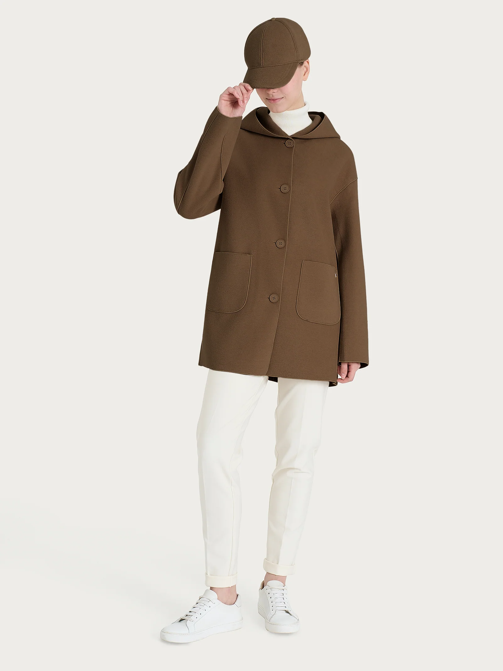 Cappello da baseball in Vegan Wool - Rain Drum - Image 2