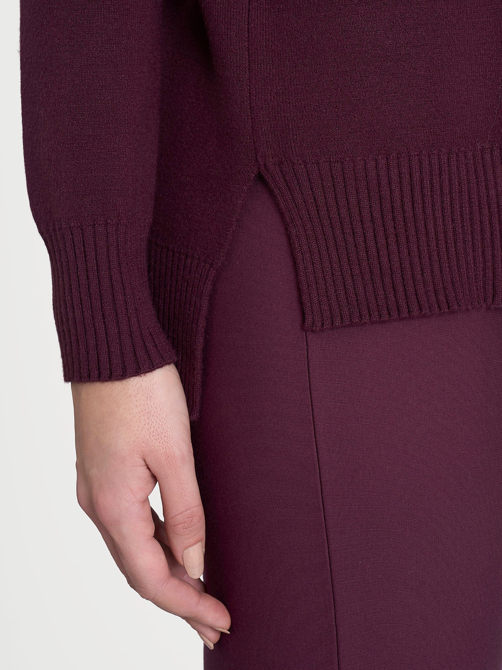 Cardigan aperto in Super Soft  - Fig - Image 3