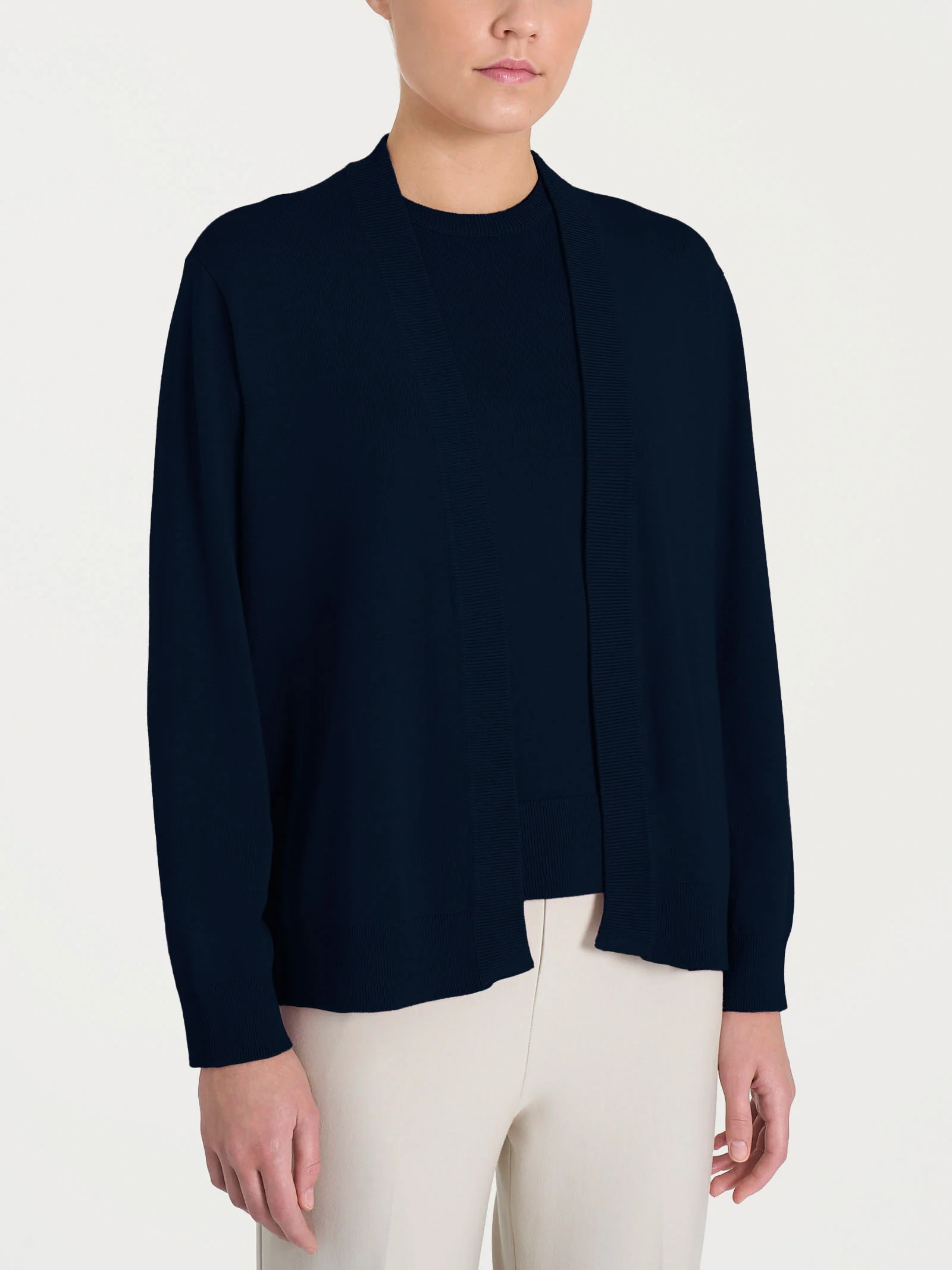 Cardigan corto Four Seasons - Bleu