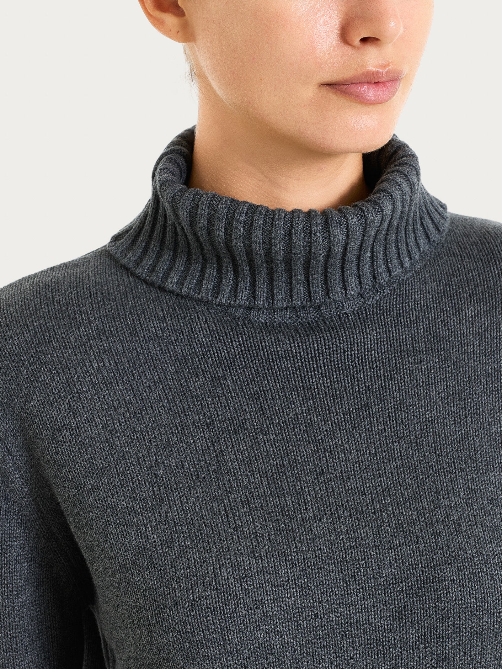 Dolcevita in filato Winter Cotton - Ardesia Mel. - Image 3