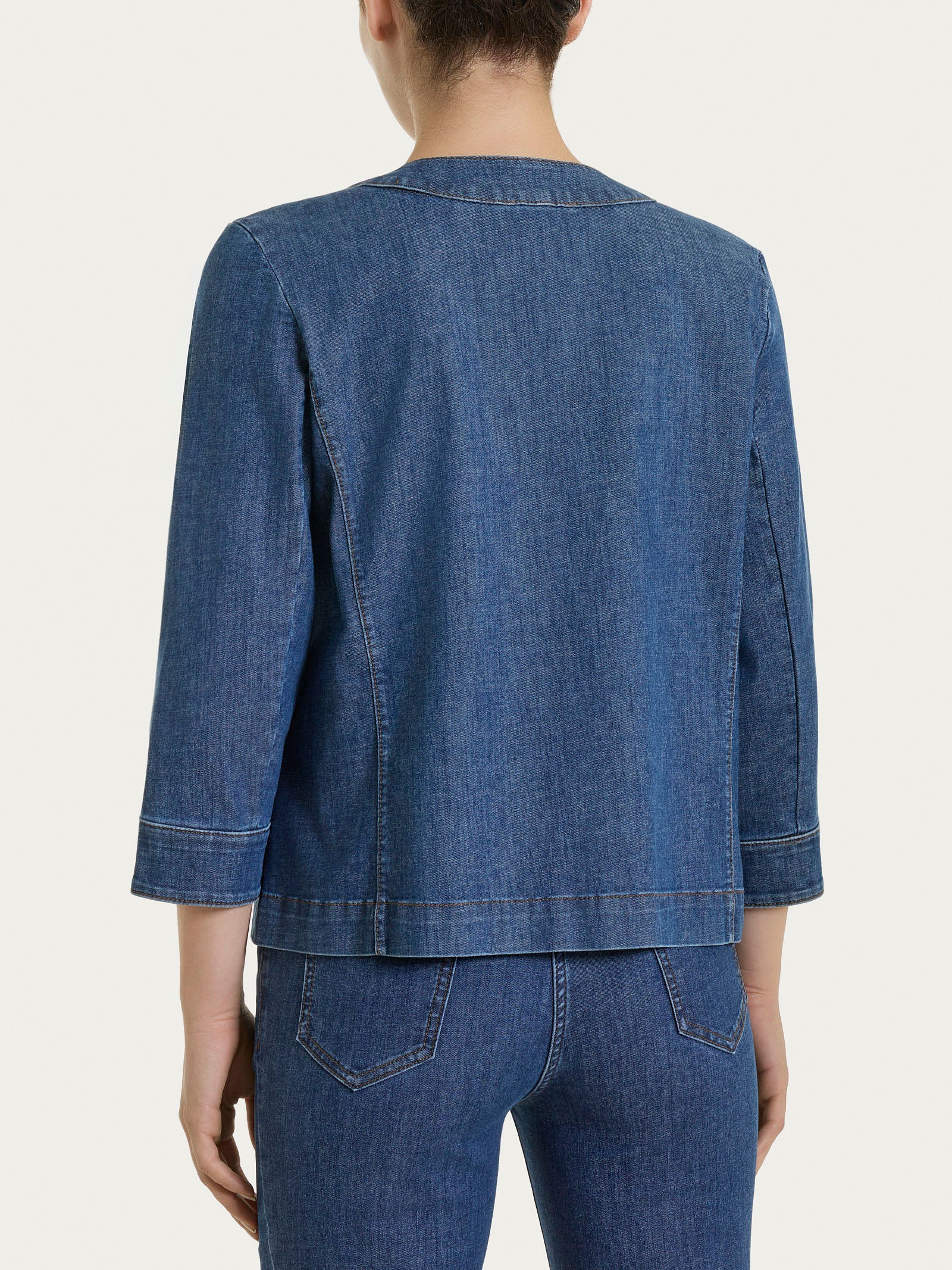 Giacca con bottoni in Light Denim - Jeans - Image 2