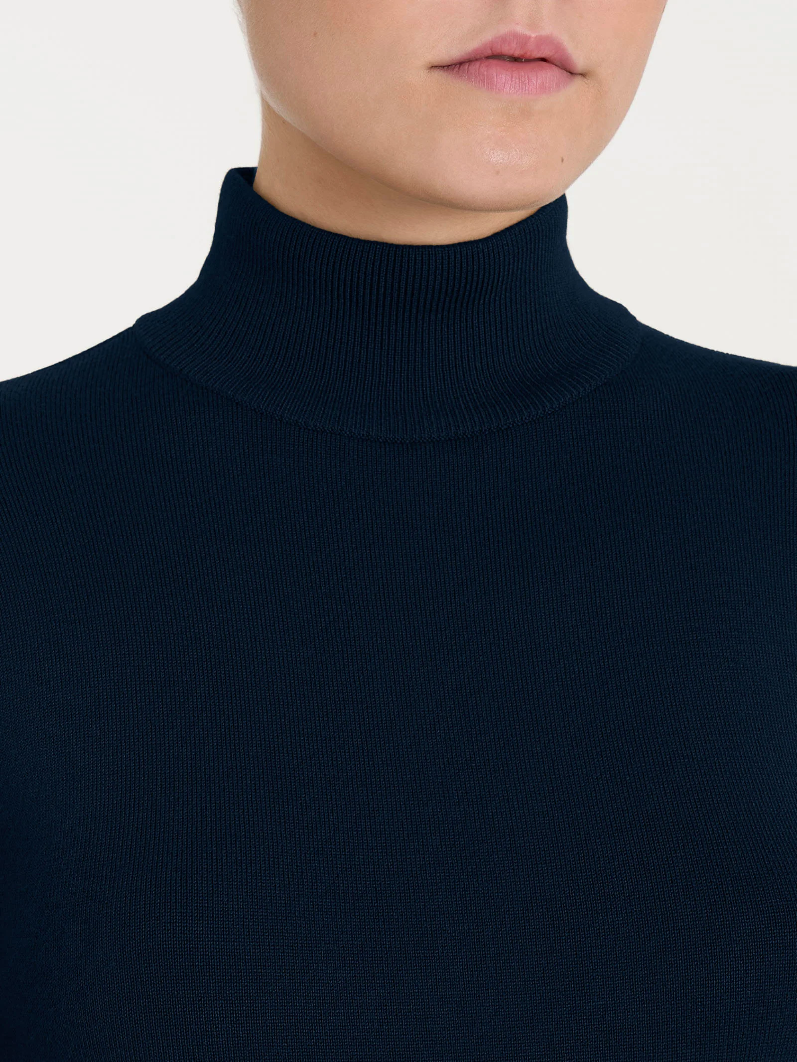 Lupetto tinta unita Four Seasons - Bleu - Image 3