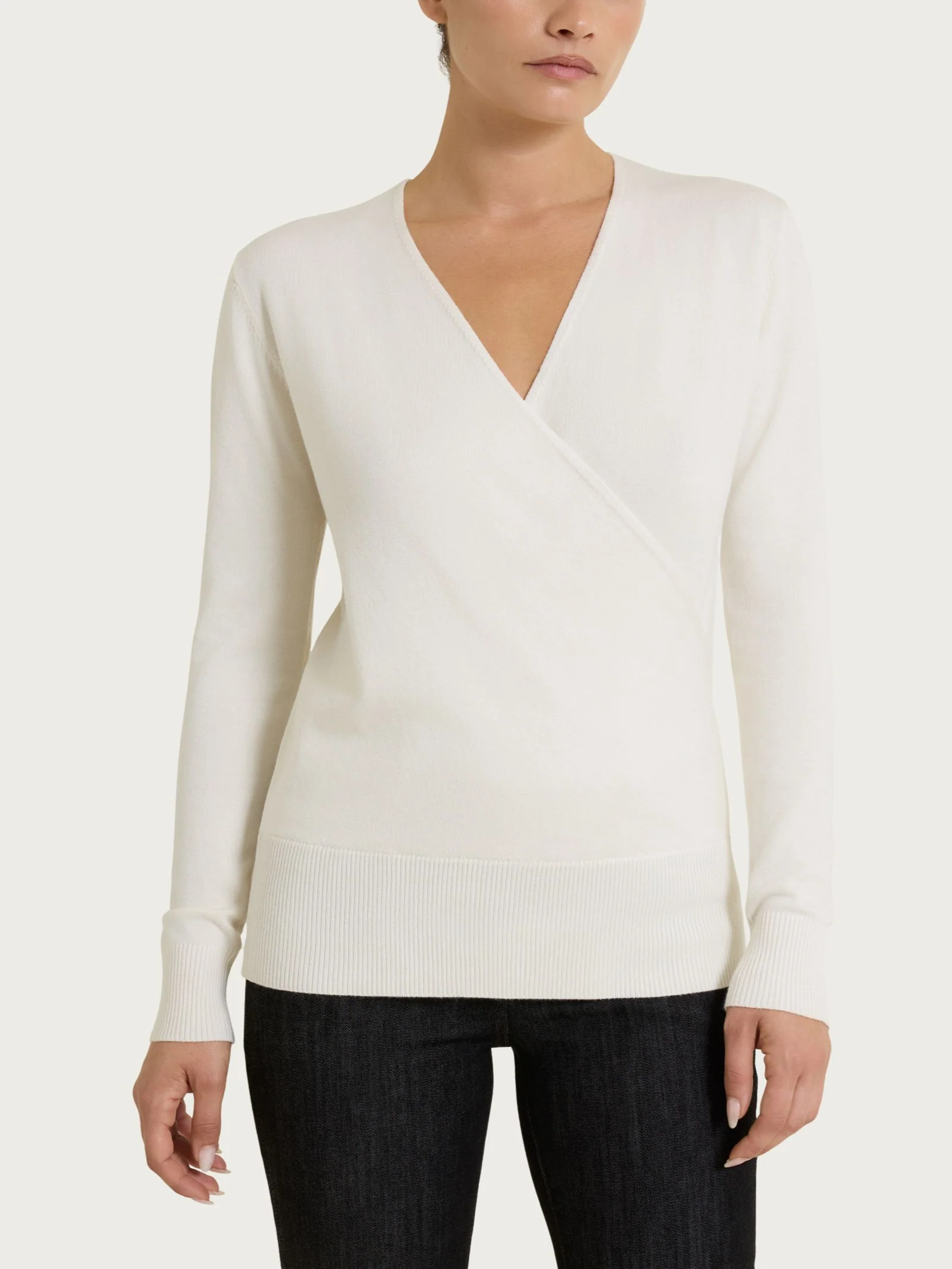 Maglia a portafoglio Four Seasons - Champignon