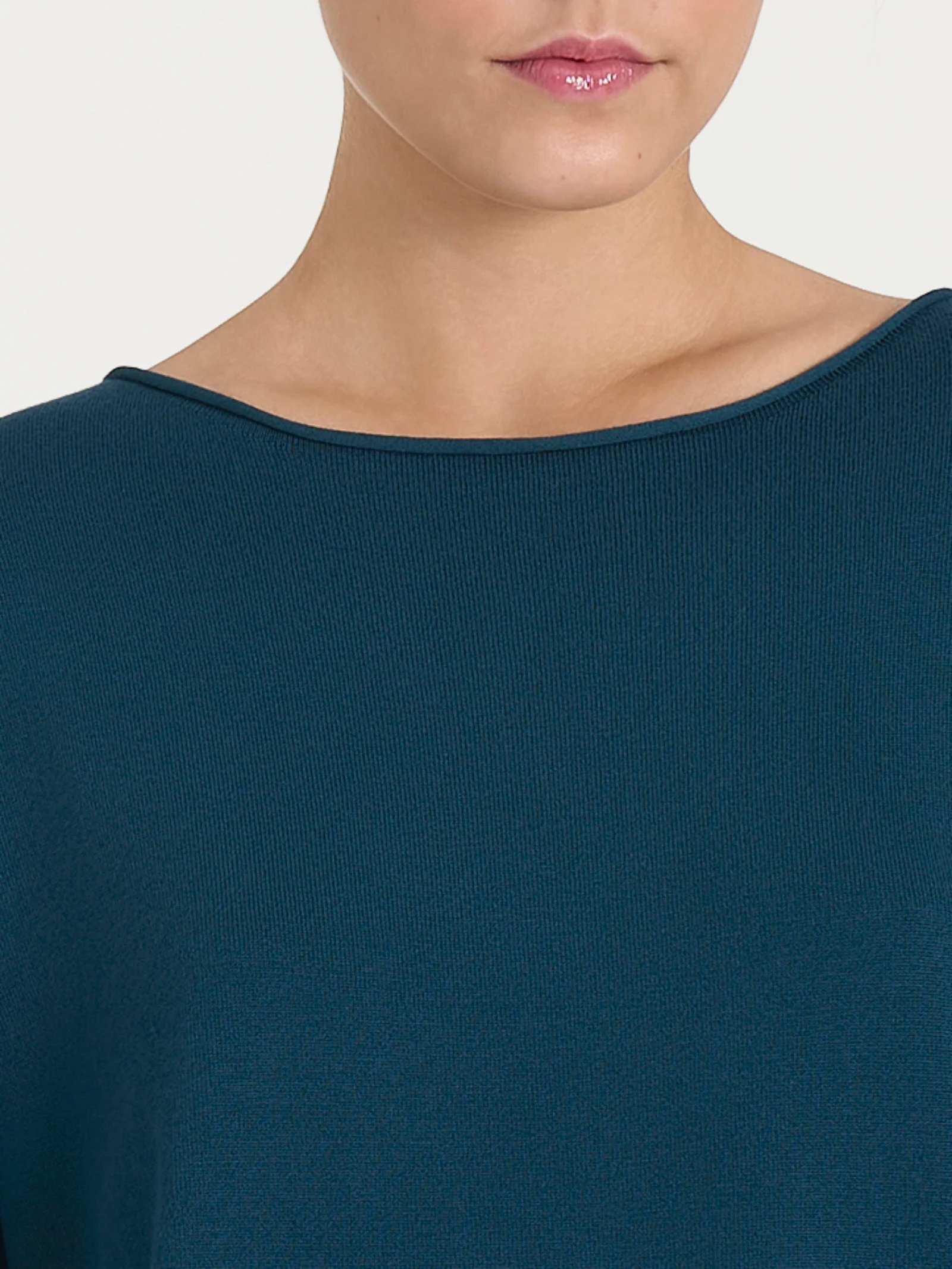 Maglia asimmetrica con scollo a barchetta Four Seasons - Reflecting Pond - Image 3