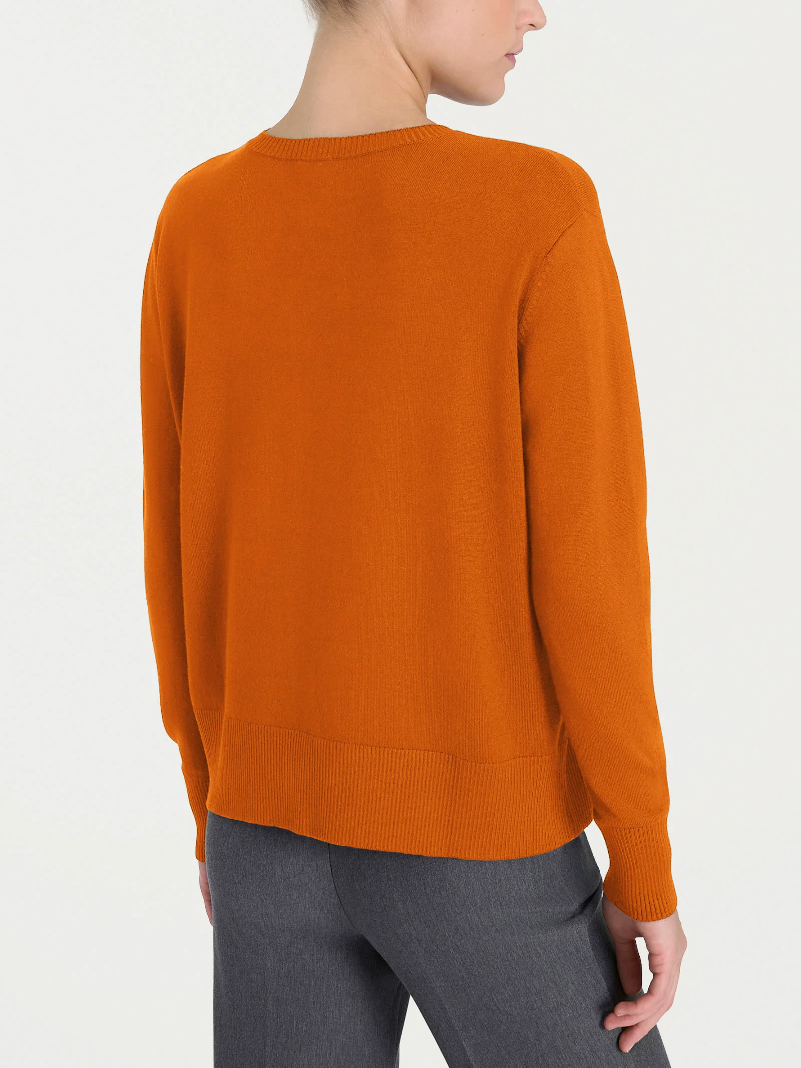 Maglia con girocollo Four Seasons - Rust - Image 2
