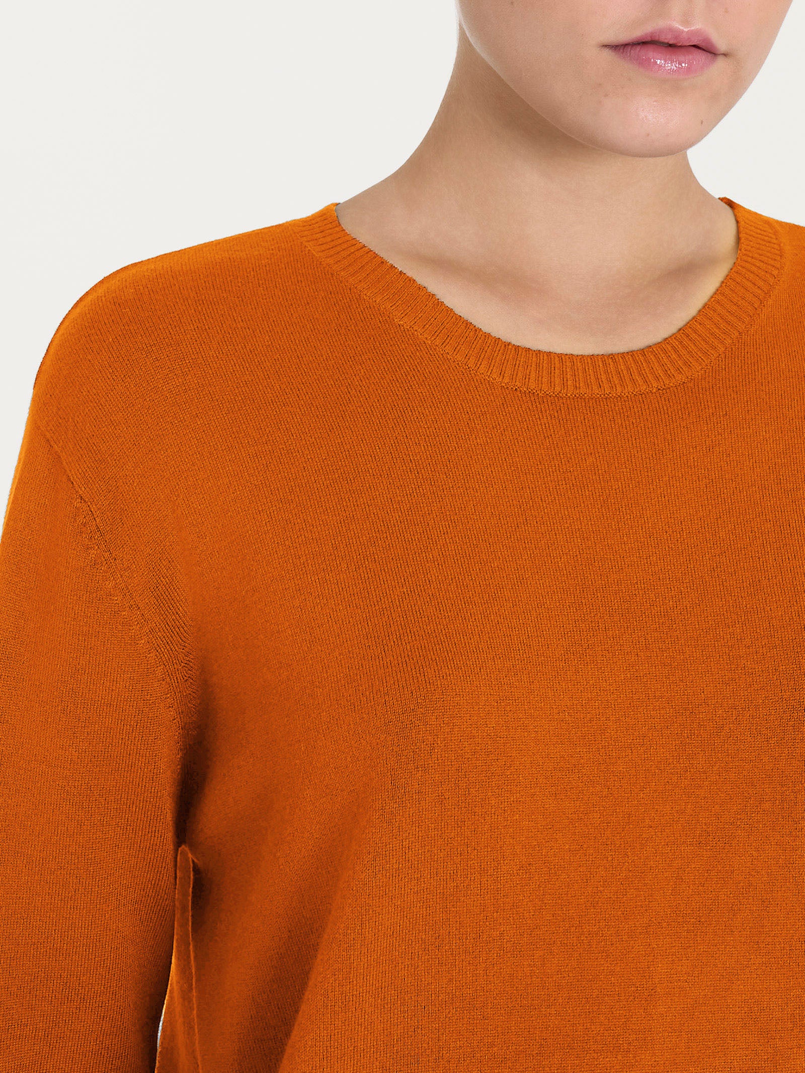 Maglia con girocollo Four Seasons - Rust - Image 3