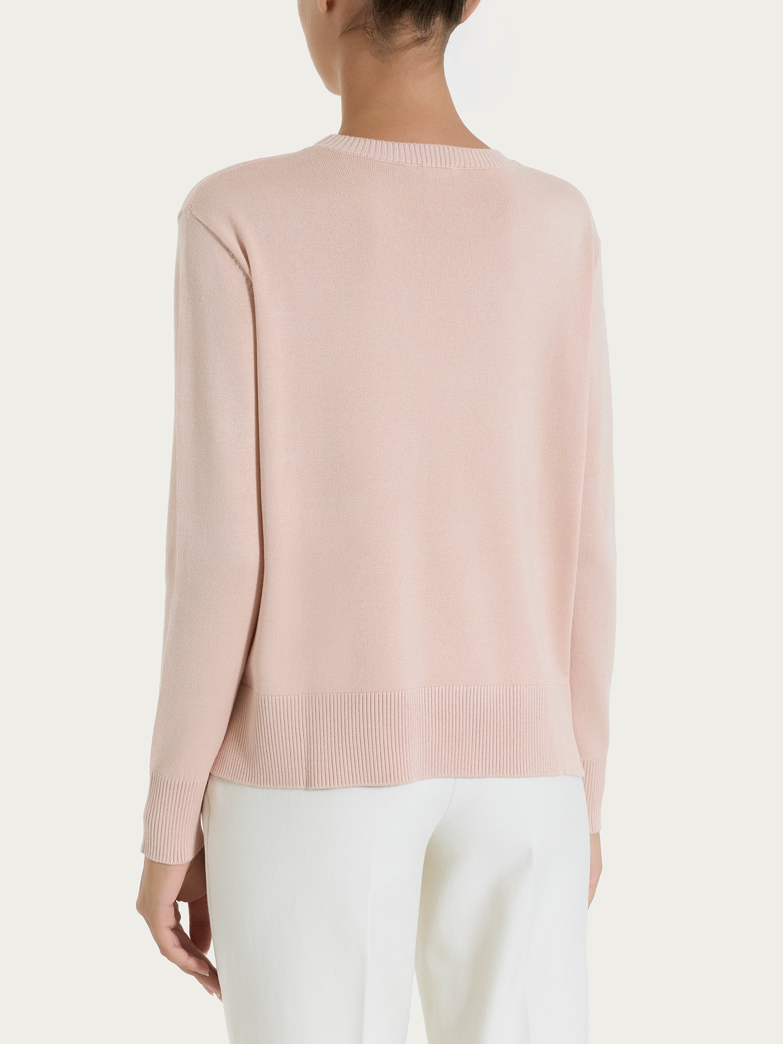 Maglia con girocollo Four Seasons - Cameo Rose - Image 2