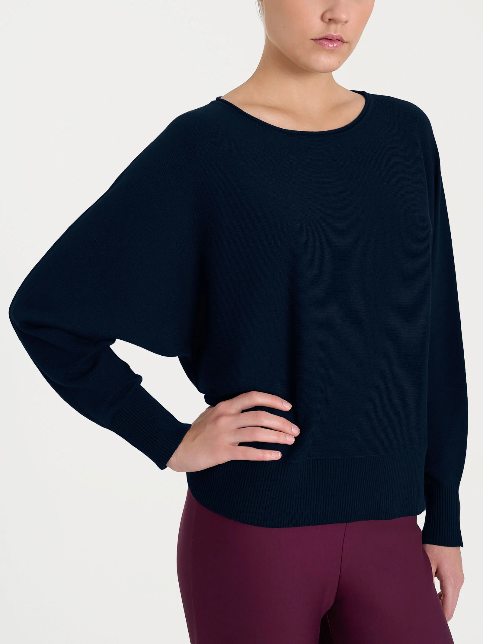 Maglia con manica pipistrello Four Seasons - Bleu