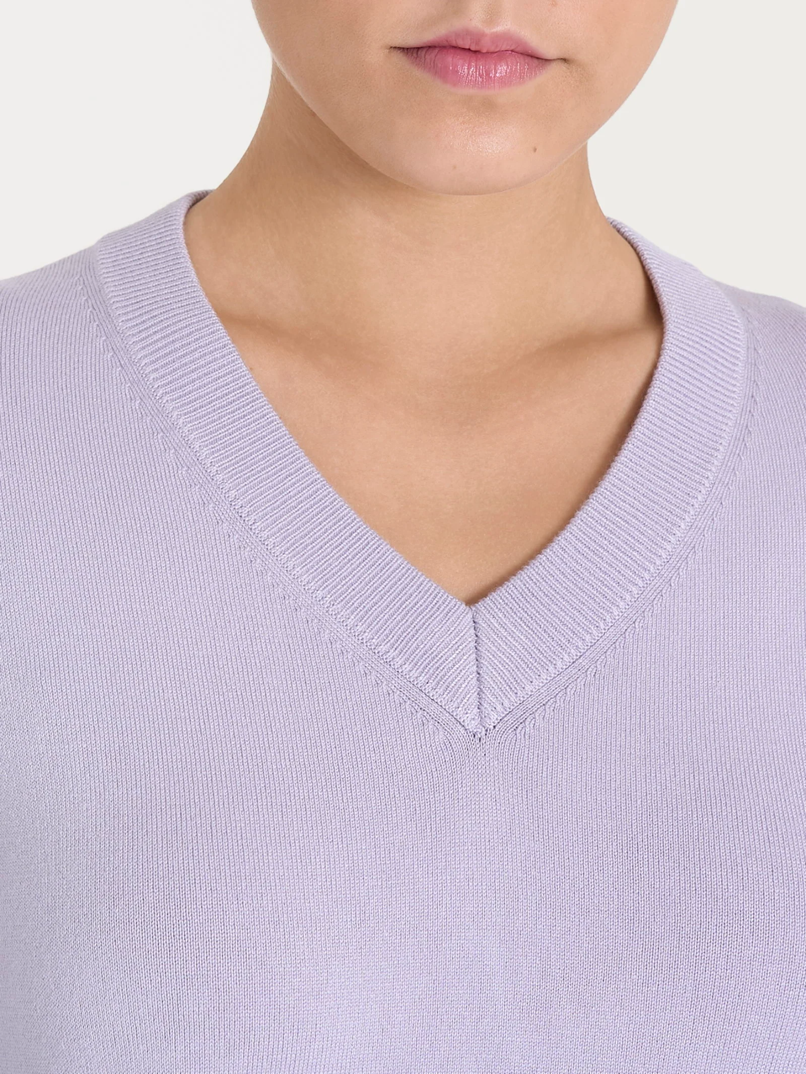 Maglia con scollo a V Four Seasons - Thistle - Image 3