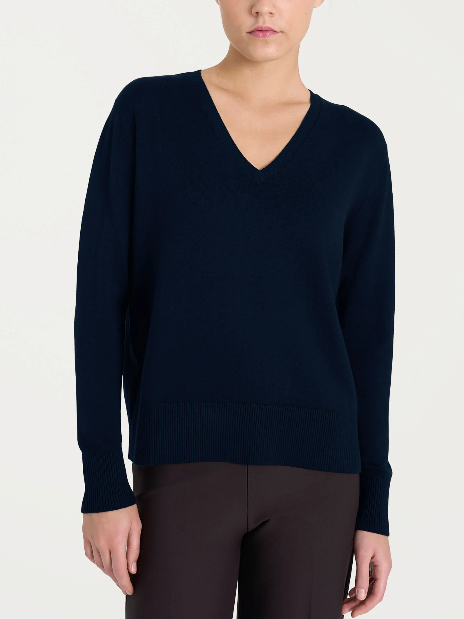Maglia con scollo a V Four Seasons - Bleu