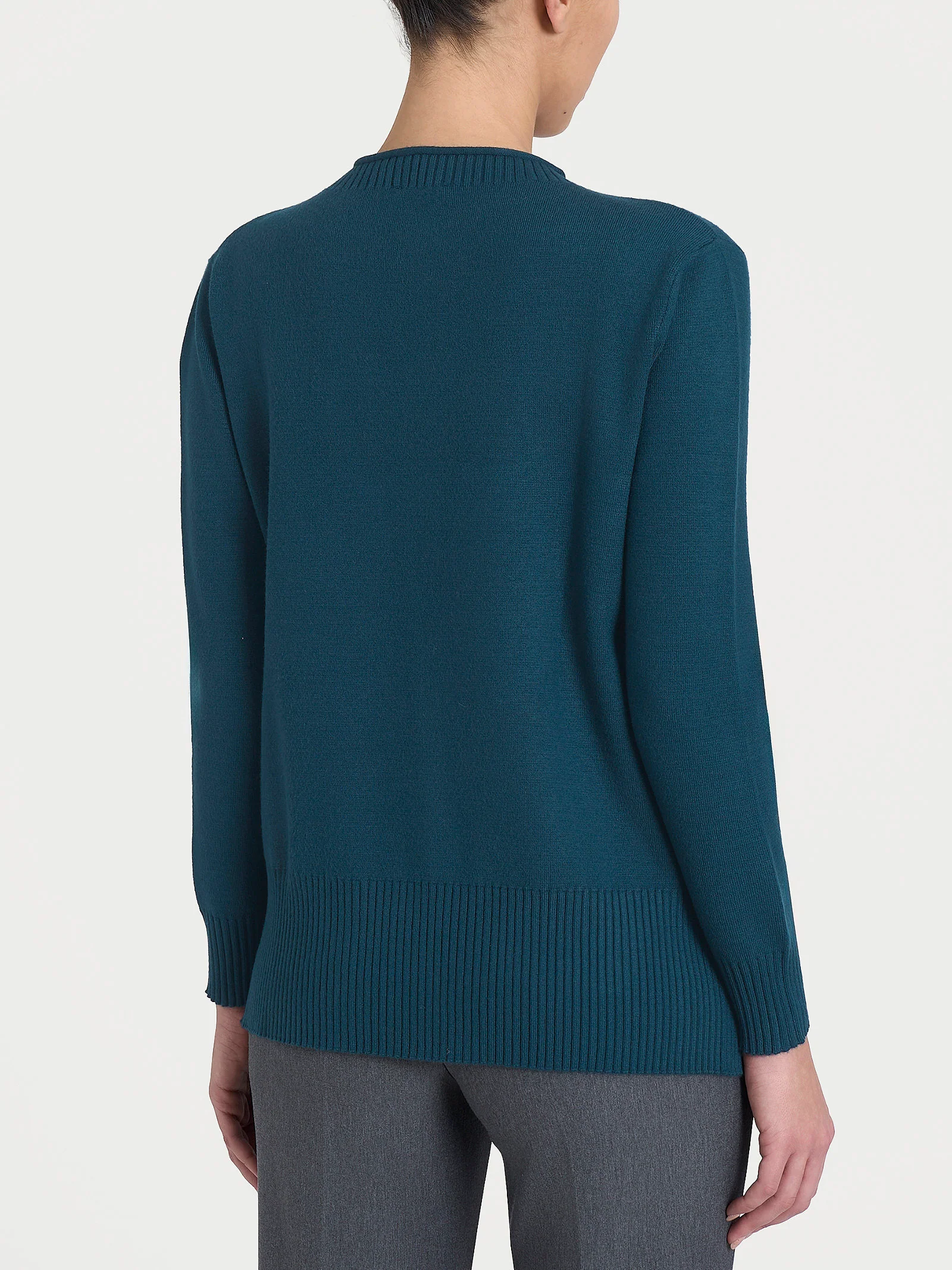 Maglia girocollo in Super Soft - Reflecting Pond - Image 2