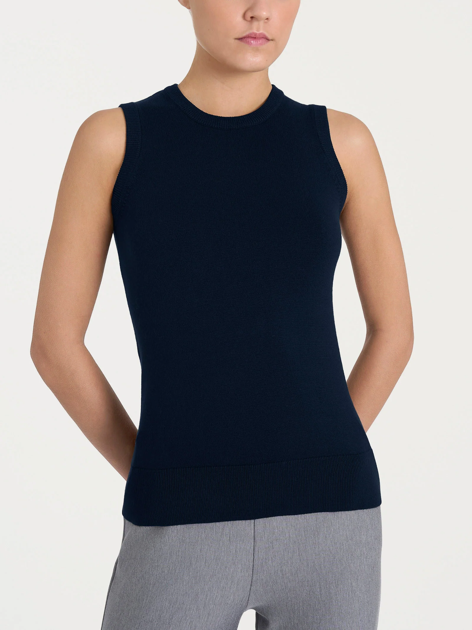 Maglia smanicata Four Seasons - Bleu