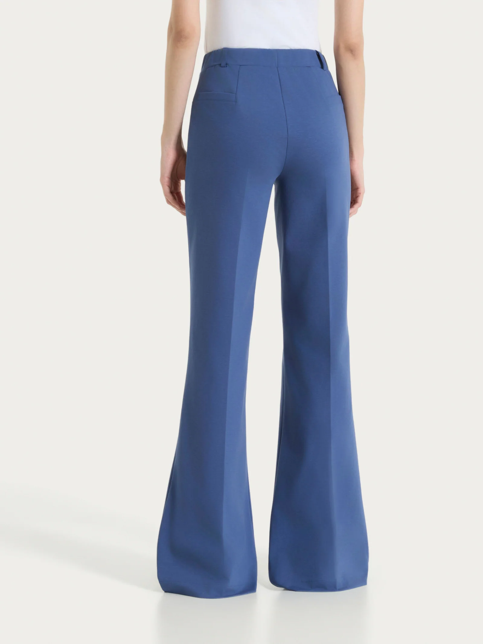 Pantalone flare in Compact Light - Oceana - Image 2