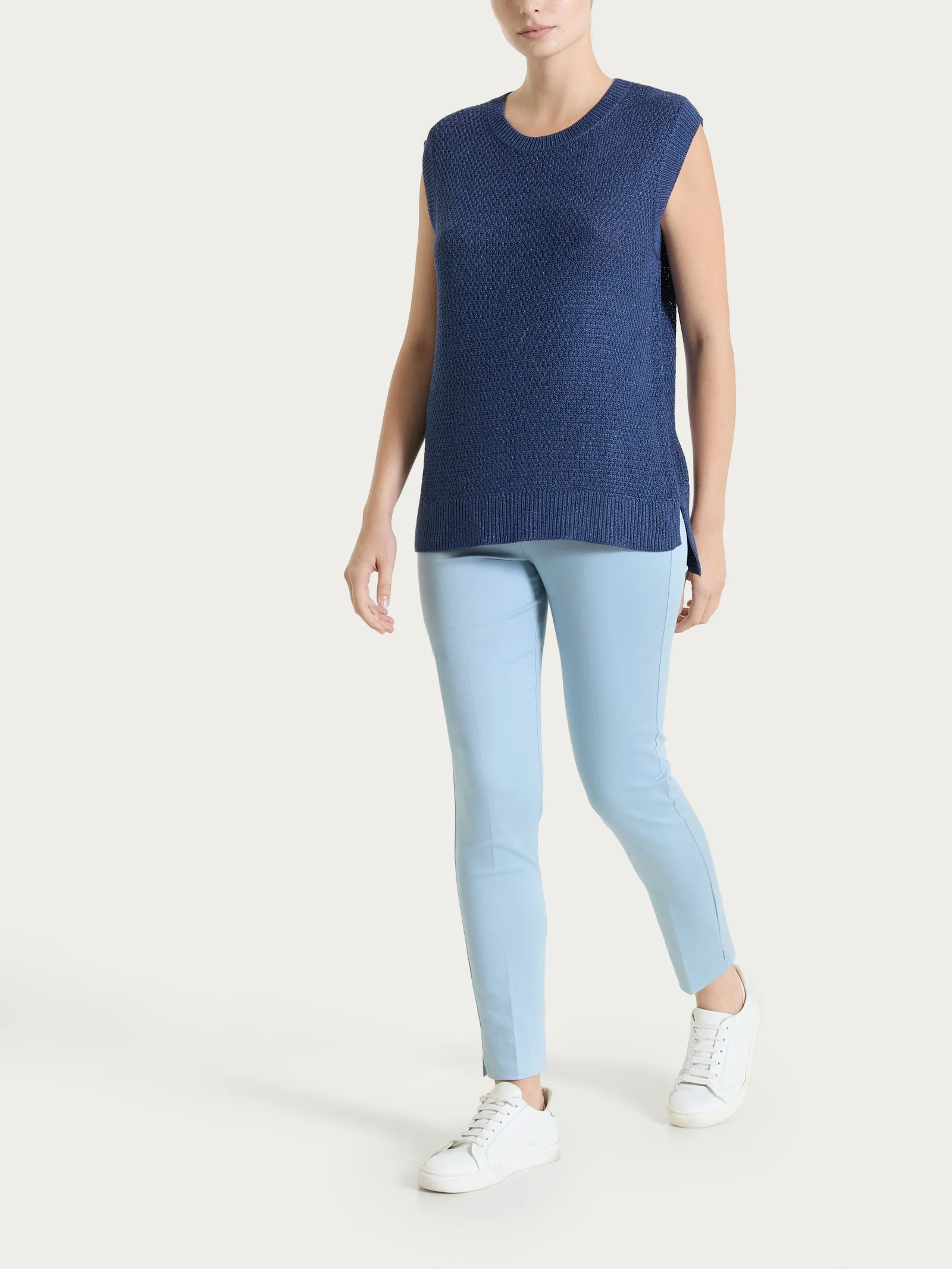 Smanicato in Lurex Rice Stitch - Oceana - Image 5